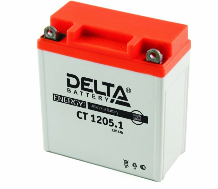 Аккумулятор DELTA CT1205.1 - 